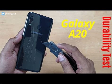 Samsung Galaxy A20 Durability Test 